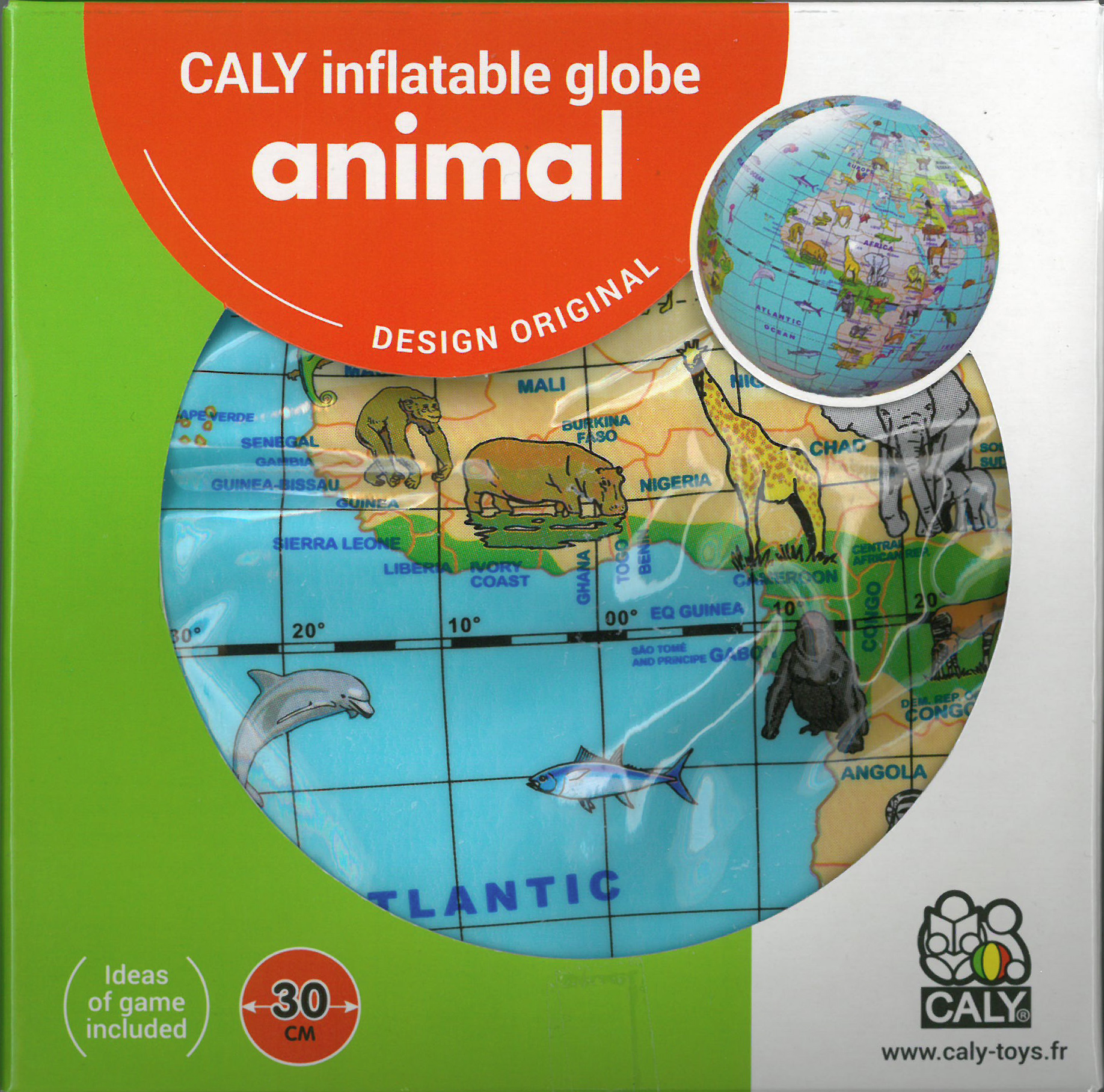 Caly Toys Animal Globe 30 box