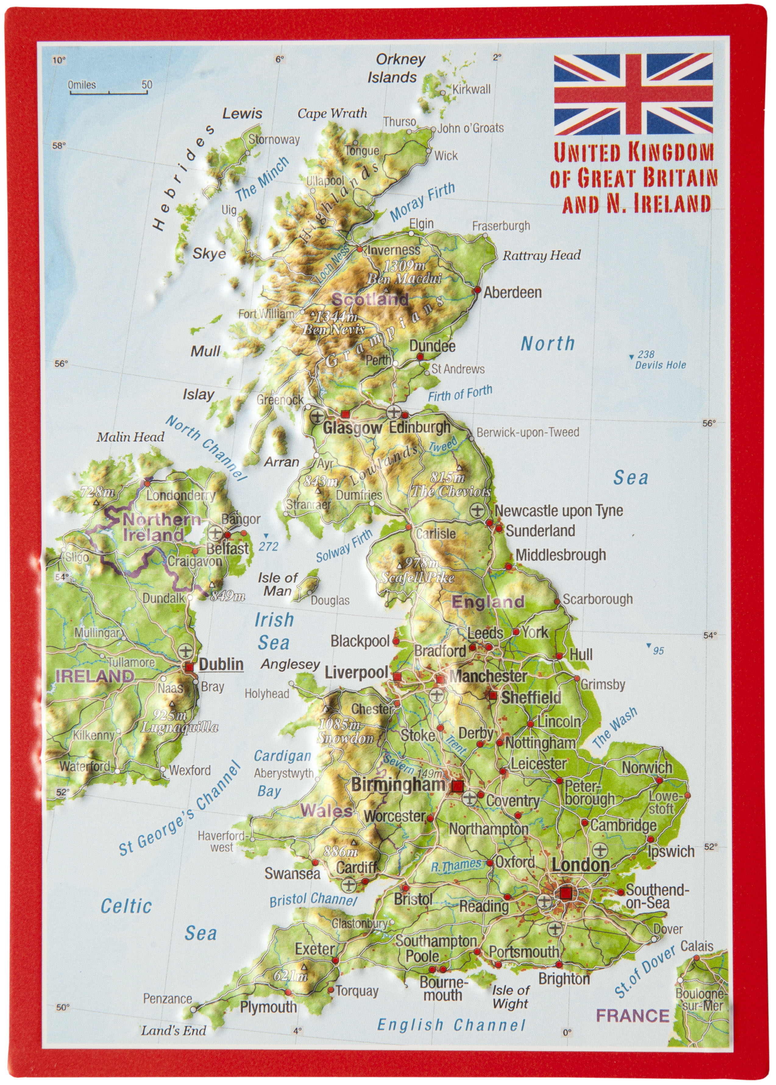 Groot-Brittannië 3D Postcard