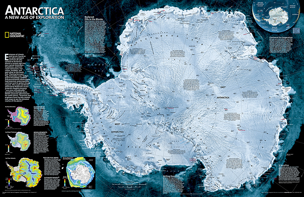 Antarctica Satellite