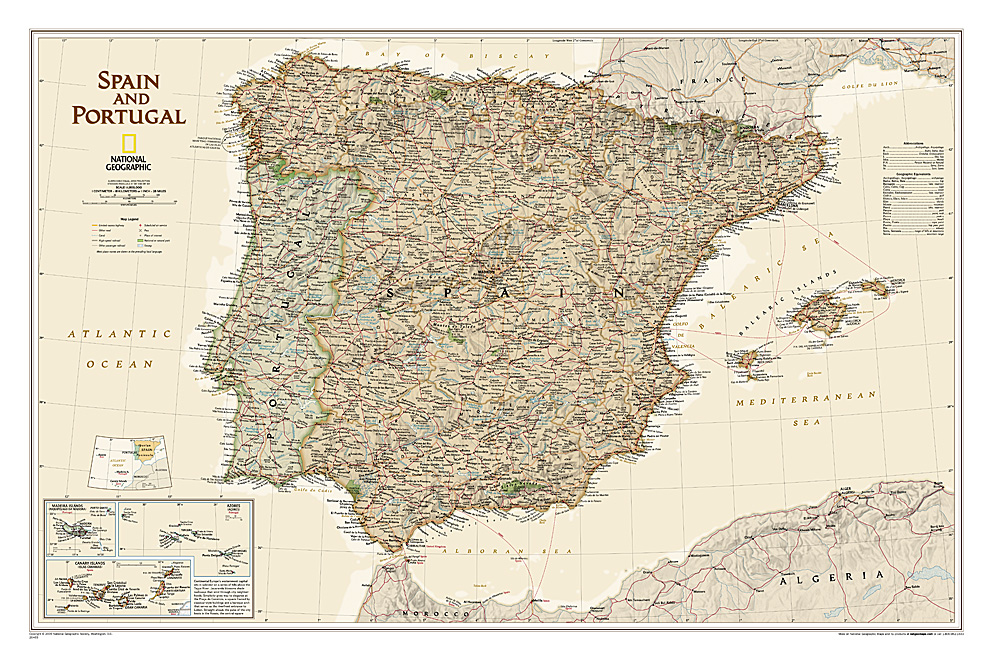 Spain & Portugal (antique)