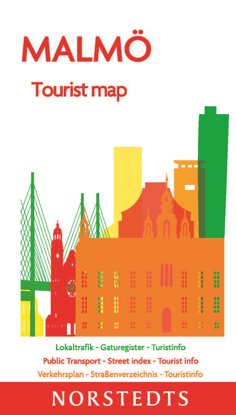 Malmö Tourist map