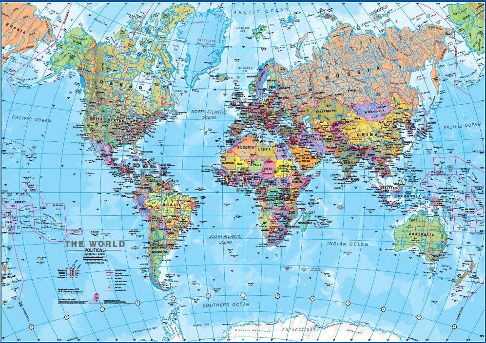 World Puzzle map