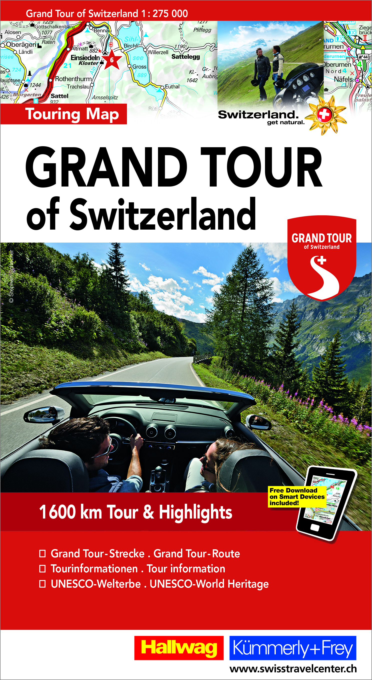 Grand Tour touring map