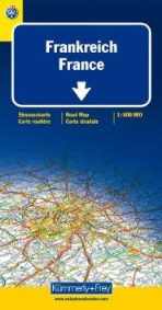 blue road maps France